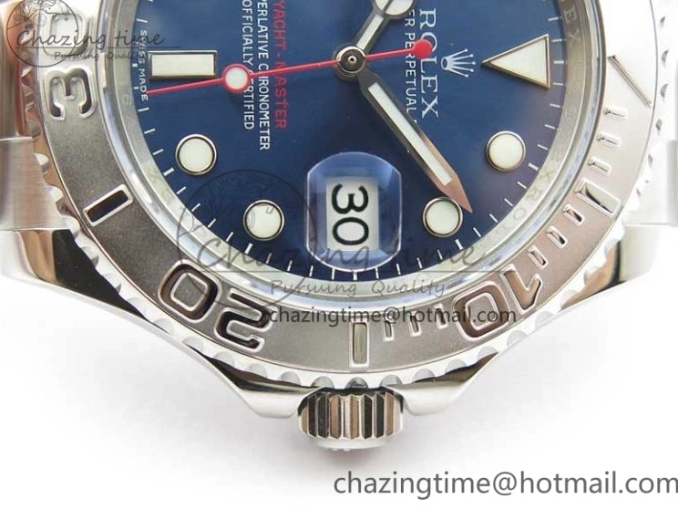 0601 Yacht-Master 116622 ARF 1:1 Best Edition 904L Steel Blue Dial on SS Bracelet A OnTrend 3231